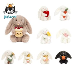 Jellycat 生日蛋糕邦尼兔 聖誕樹邦尼兔 愛心兔 胡蘿蔔 兔子玩偶 毛絨玩具 公仔 生日禮物