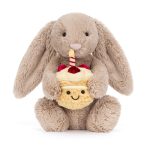 Jellycat 懷抱生日蛋糕邦尼兔 / Bashful Beige Bunny 'Birthday /18cm/31cm：圖片 2