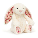 Jellycat 白色碎花邦尼兔 Blossom Bunny /18-31cm：圖片 2