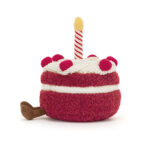 Jellycat 趣味紅色絲絨生日蛋糕 Amuseables Cheri Cake / 16cm：圖片 4