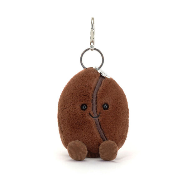 Jellycat 咖啡豆挂飾 Amuseables Coffee Bean Bag Charm /11cm：圖片 3