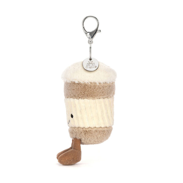 Jellycat 咖啡杯挂飾 Amuseables Coffee-to-Go Bag Charm /12cm：圖片 3