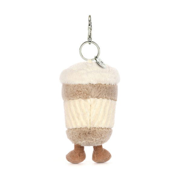 Jellycat 咖啡杯挂飾 Amuseables Coffee-to-Go Bag Charm /12cm：圖片 2