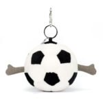 Jellycat 足球挂飾 Amuseables Sports Football Bag Charm / 11cm：圖片 2