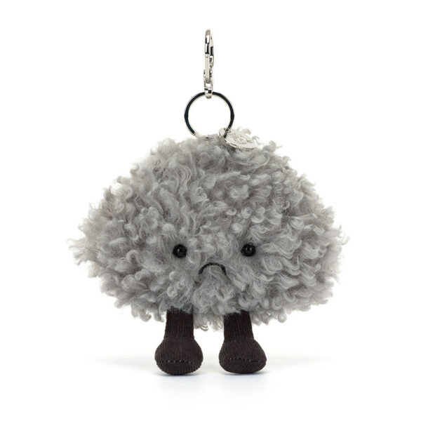 Jellycat 烏雲挂飾 Amuseables Storm Cloud Bag Charm /11cm：圖片 1