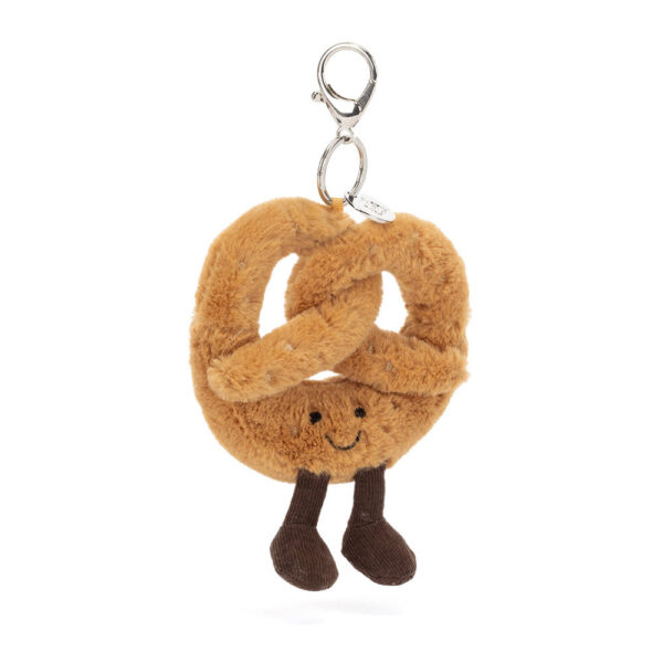 Jellycat 椒鹽捲餅挂飾 Amuseables Pretzel Bag Charm / 11cm：圖片 1