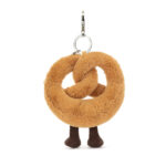 Jellycat 椒鹽脆餅挂飾 Amuseables Pretzel Bag Charm /11cm：圖片 3