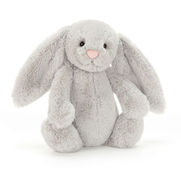Jellycat 银灰色邦尼兔 Bashful Silver Bunny / 31 / 36 / 51 /67 /108cm：圖片 1