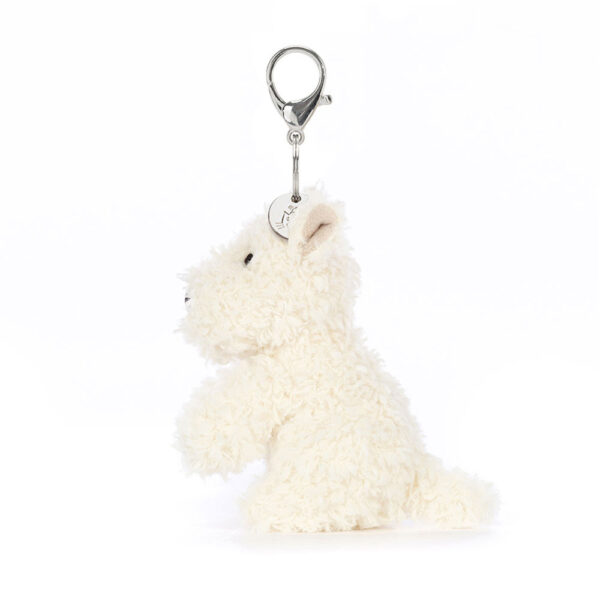 Jellycat 西高地挂飾 Munro Scottie Dog Bag Charm /10cm：圖片 2