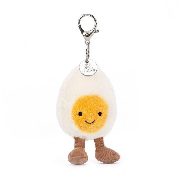 Jellycat 水煮蛋挂飾 Boiled Egg Charm / 12cm：圖片 1