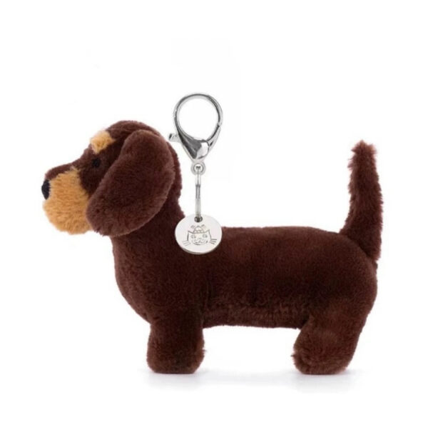 Jellycat 臘腸狗挂飾 Dachshund Charm / 11cm：圖片 2