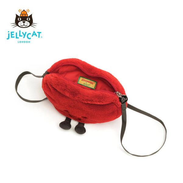 Jellycat 紅色愛心包包 / 17cm：圖片 3