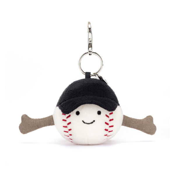 Jellycat 棒球挂飾 Baseball Charm / 12cm：圖片 1
