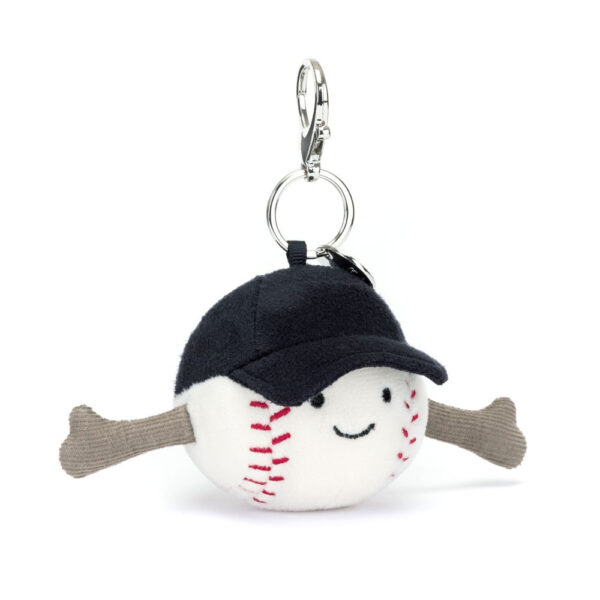 Jellycat 棒球挂飾 Baseball Charm / 12cm：圖片 2