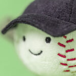 Jellycat 棒球挂飾 Baseball Charm / 12cm：圖片 3