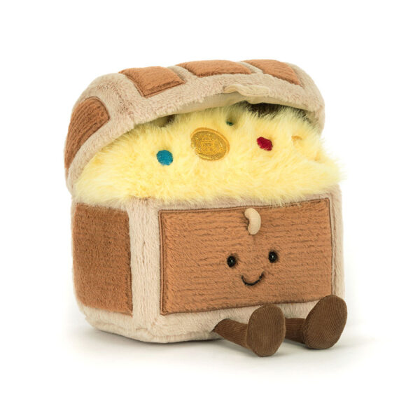 Jellycat 趣味百寶箱玩偶 Amuseables Treasure Chest / 19cm：圖片 1