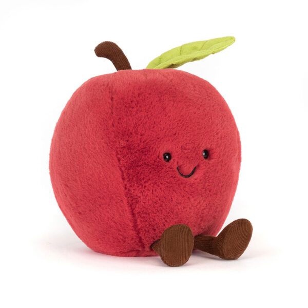 Jellycat 蘋果玩偶 Amuseables Apple / 16cm：圖片 1