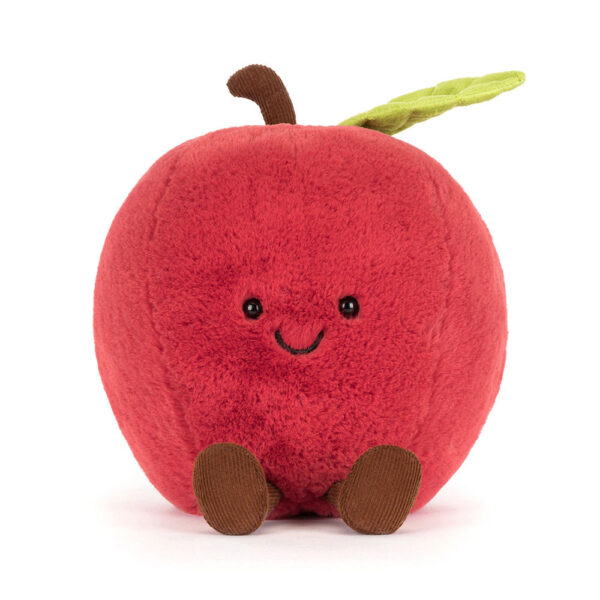 Jellycat 蘋果玩偶 Amuseables Apple / 16cm：圖片 2