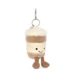 Jellycat 咖啡杯挂飾 Amuseables Coffee-to-Go Bag Charm /12cm